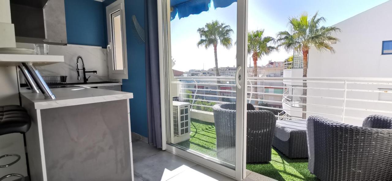 Cannes Pointe Croisette Studio Plage 2 Min A Pieds 外观 照片